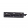 Cititor carduri intern Gembird USB 2.0 internal CF/MD/SM/MS/SDXC/MMC/XD card reader/writer black, FDI2-ALLIN1-02-B